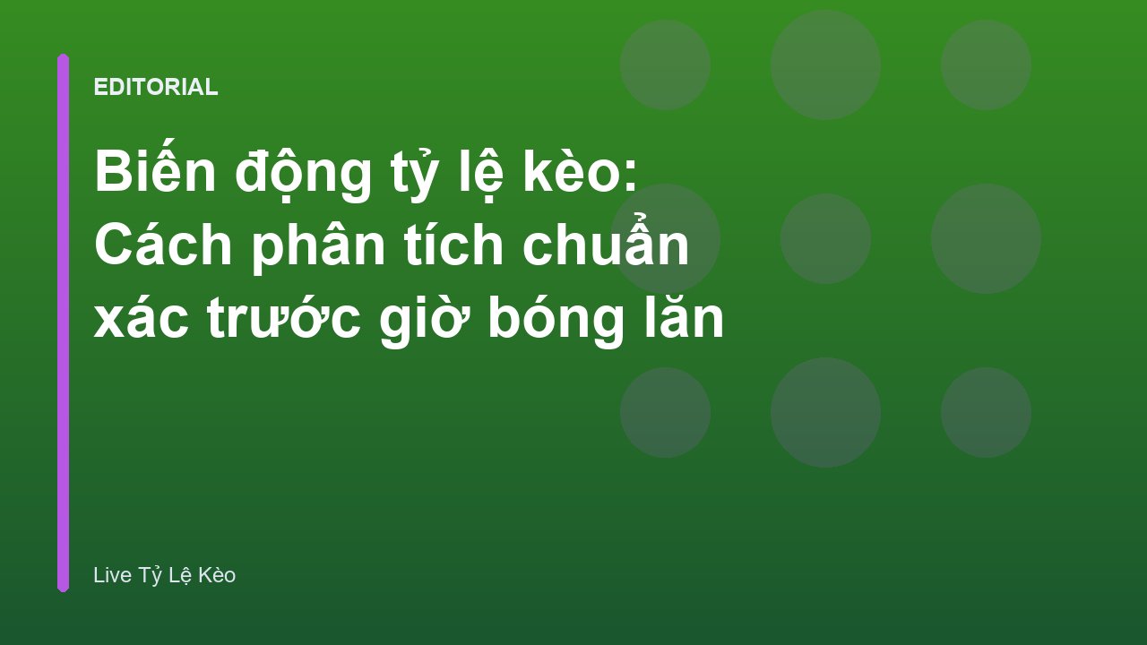 Biểu đồ minh họa biến động tỷ lệ kèo bóng đá