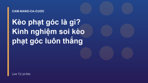 Read more about the article Kèo phạt góc là gì? Kinh nghiệm soi kèo phạt góc luôn thắng